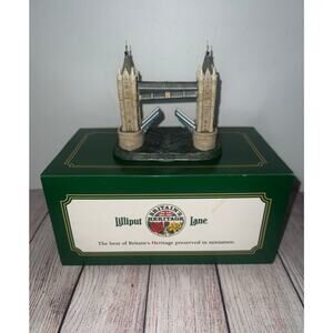 Lilliput Lane: Britain’s Heritage Tower Bridge! Excellent Cond, Original Box 98'